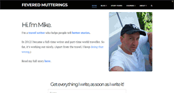 Desktop Screenshot of feveredmutterings.com